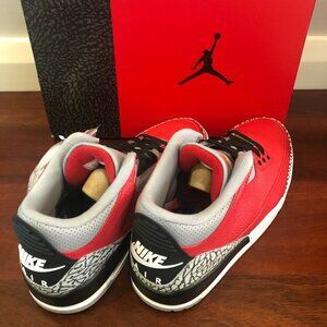 NIKE AIR JORDAN 3 RETRO SE RED CEMENT  MENS  BNIB DEADSTOCK